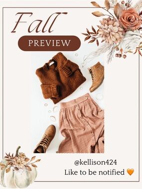 🍁Fall Preview Tag List🍁